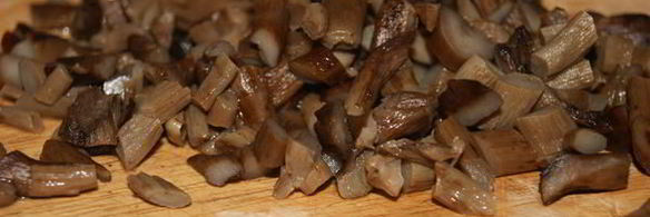 блинчики со сливочными опятами