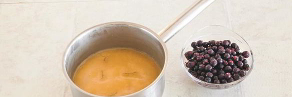 блинчики со смородиной