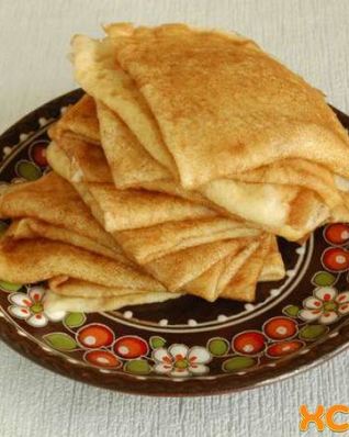 Блинчики тонкие