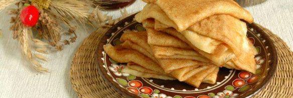 блинчики тонкие