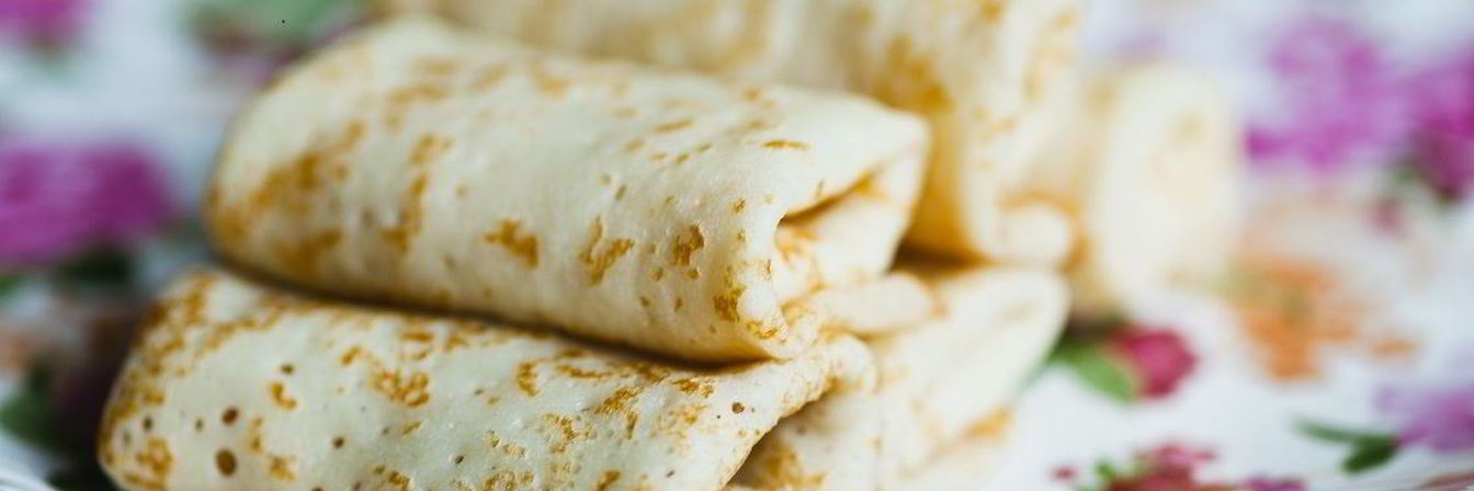 Блины фаршированные мясом