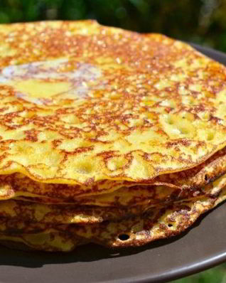 Блины из кукурузной муки