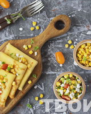 Блины кукурузные