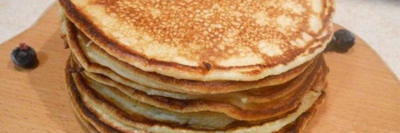 Блины на кефире с манкой