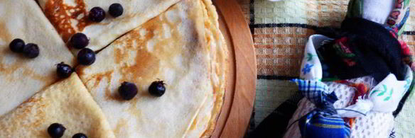 блины на кипятке и молоке