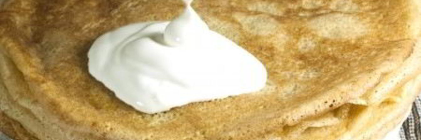 Блины на прокисшем молоке