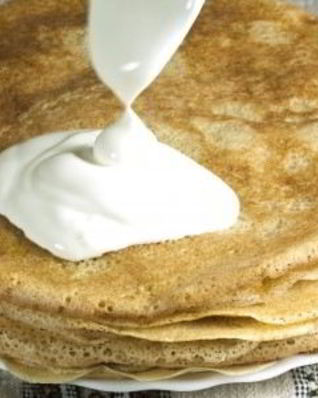 Блины на прокисшем молоке