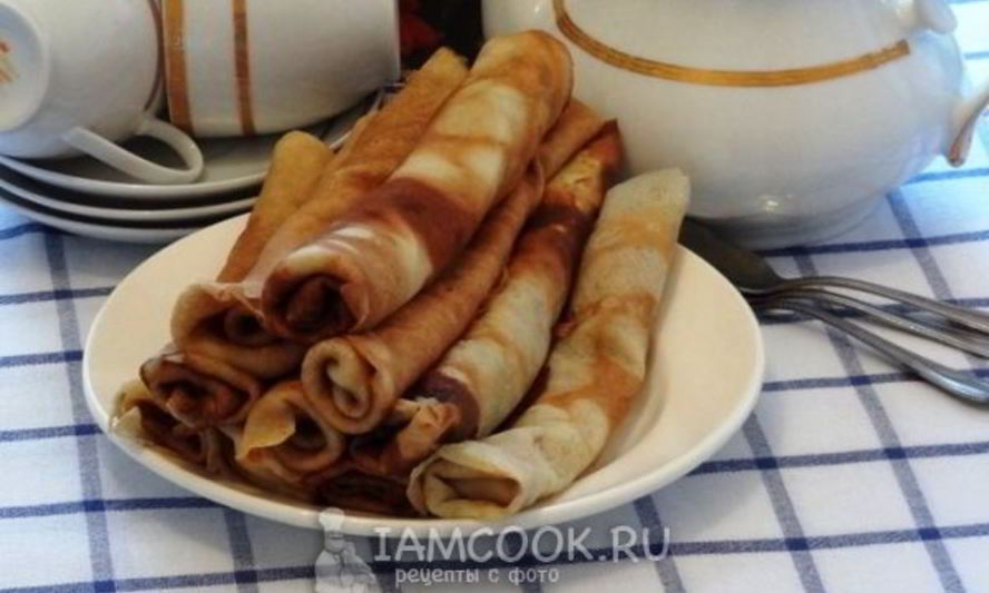 Рецепт блинов на сливках