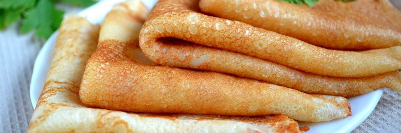 Блины на сыворотке