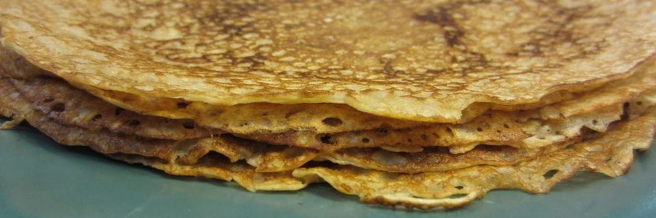 Блины на темном пиве