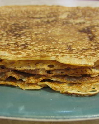 Блины на темном пиве