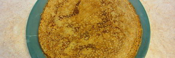 блины на темном пиве