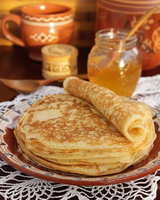 Блины на топленом молоке