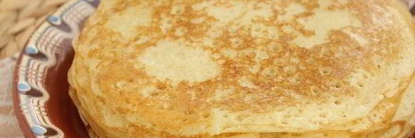 блины на топленом молоке