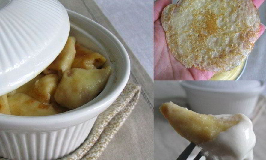 Рецепт блинов по-румынски с творожной начинкой