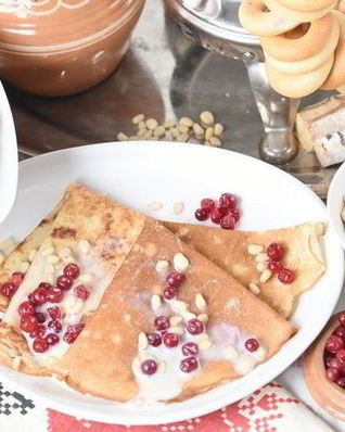 Блины по-царски