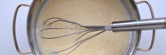 блины-подсолнухи из заварного теста на топленом молоке