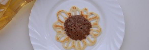 блины-подсолнухи из заварного теста на топленом молоке