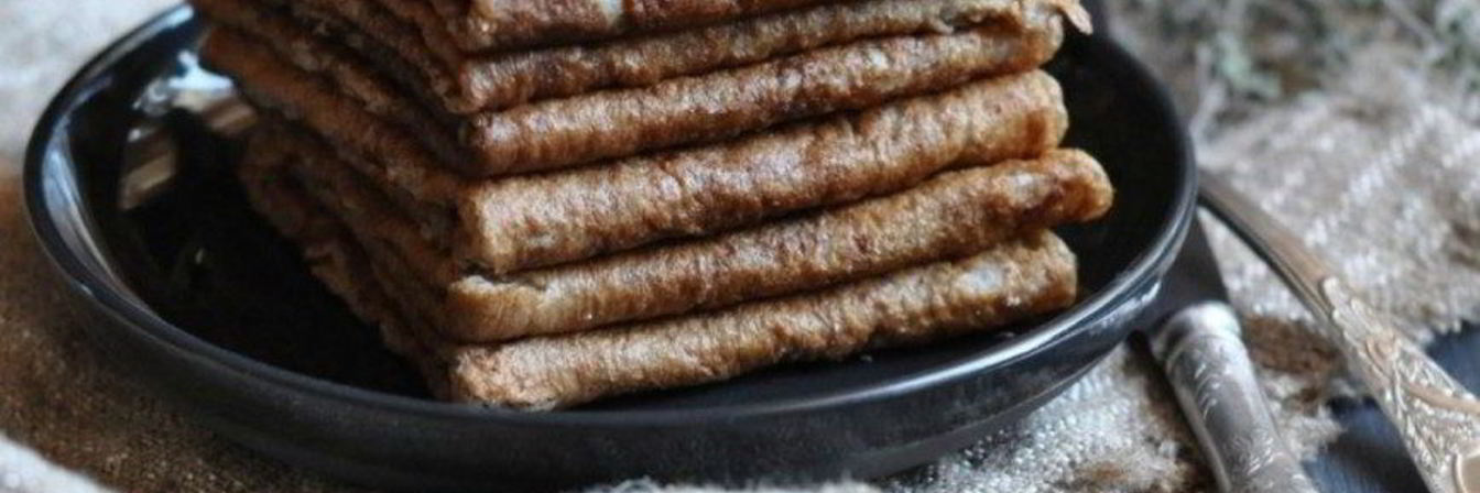 Блины ржаные постные