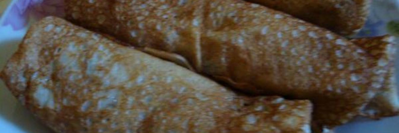 Блины с грибами