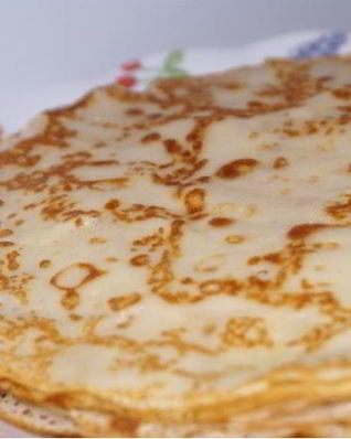 Блины с крахмалом