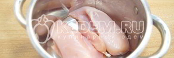 блины с курицей и морковью по-корейски