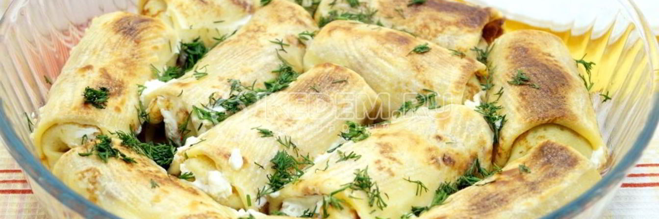 Блины с мясом и рисом