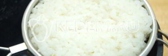 блины с мясом и рисом