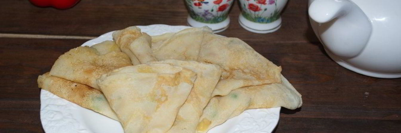 Блины с припеком