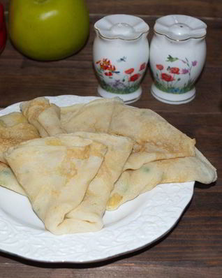 Блины с припеком