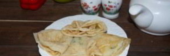 блины с припеком