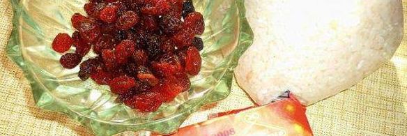 блины с рисом и изюмом