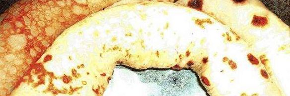 блины с рисом и изюмом