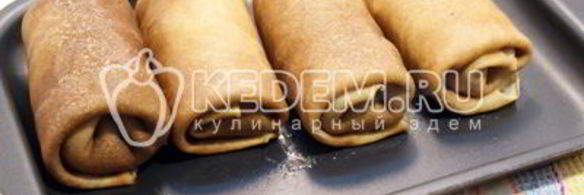 блины с рыбой