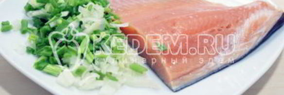 блины с рыбой