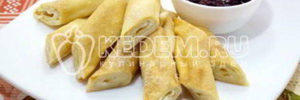 блины с творогом сливочные