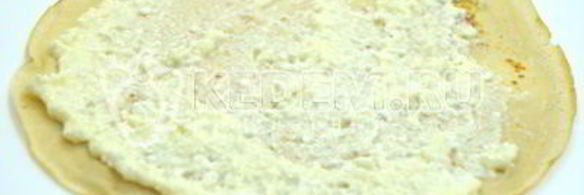 блины с творогом сливочные