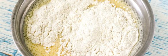 блины с яблоками внутри