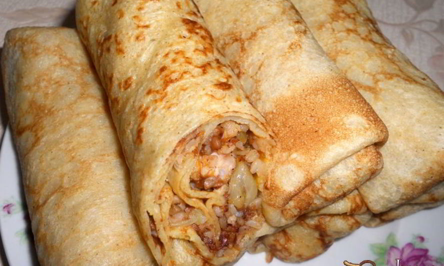 Рецепт блинов старорусских с гречневой кашей