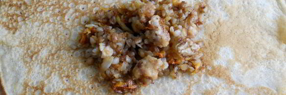 блины старорусские с гречневой кашей