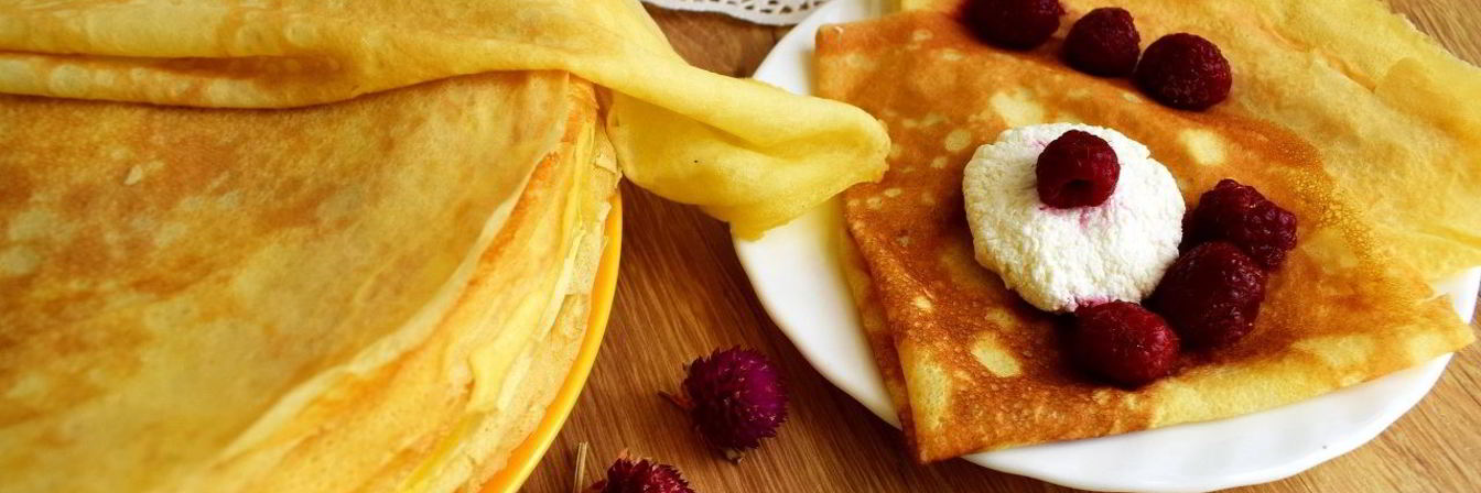 Блины тонкие классические