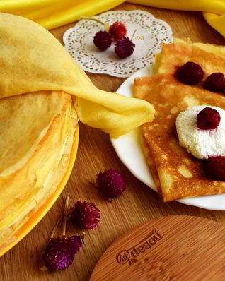 Блины тонкие классические