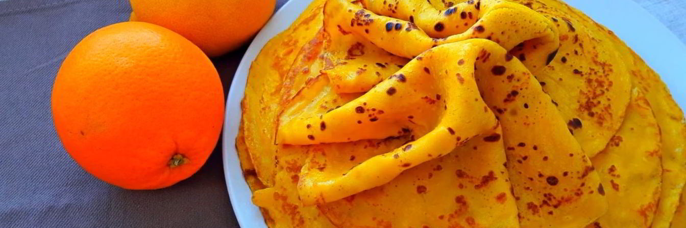 Блины тыквенные