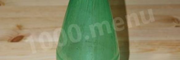 блины в бутылке с молоком