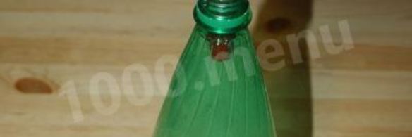 блины в бутылке с молоком