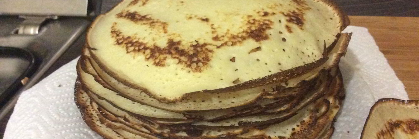 Быстрые тонкие блины