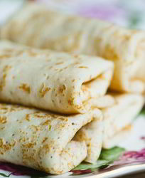 Блины с мясом