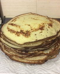 Тонкие блины