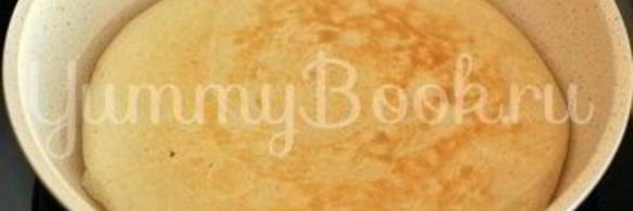 дрожжевые блины на воде