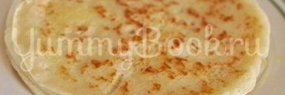 дрожжевые блины на воде